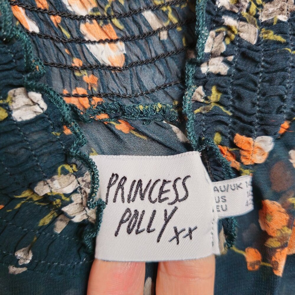 PRINCESS POLLY MINI FLORAL DRESS SIZE US 10 - Picture 11 of 13